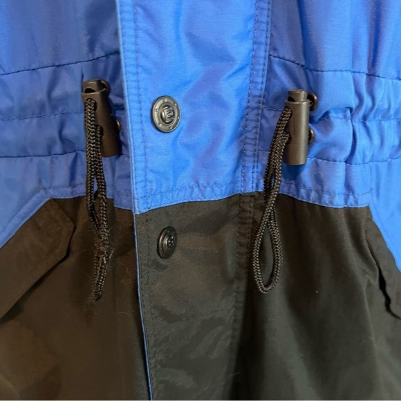 VTG 80/90s Edelweiss Skiwear Full Zip Ski Parka Jacket Coat Men S Blue Black - Picture 5 of 10